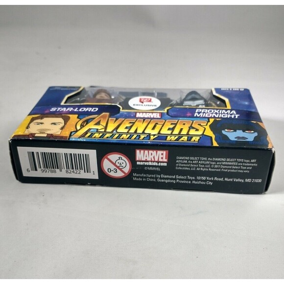 WALGREENS Marvel Minimates AVENGERS INFINITY WAR Star Lord  Proxima Midnight NIB - Picture 6 of 6